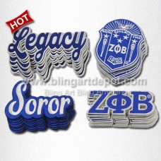 Greek Sorority Design Embroidered Patches Back Adhesive Patch